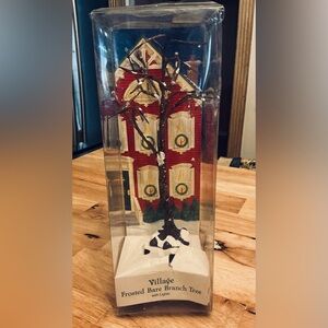 Vintage Dept. 56 Frosted Bare Branch Tree